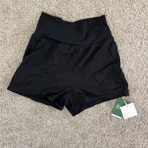 HALARA High Waist Black Women's Shorts